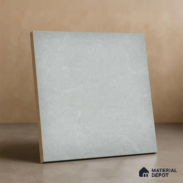 Subway Wall & Floor Tile TL 07615 P Coarse Steel Grey 8 inch x 8 inch Vitrified Matte Finish - 9 mm  | 2 mm Spacer is Mandatory | Please Expect a Slight Variation of Pattern