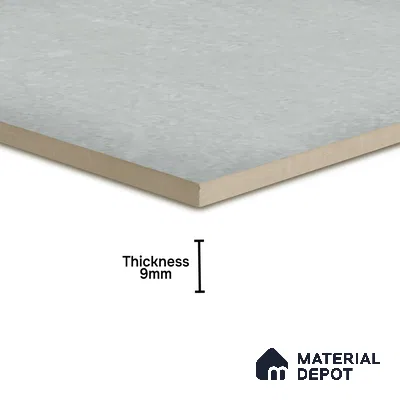 Subway Wall & Floor Tile TL 07615 P Coarse Steel Grey 8 inch x 8 inch Vitrified Matte Finish - 9 mm  | 2 mm Spacer is Mandatory | Please Expect a Slight Variation of Pattern