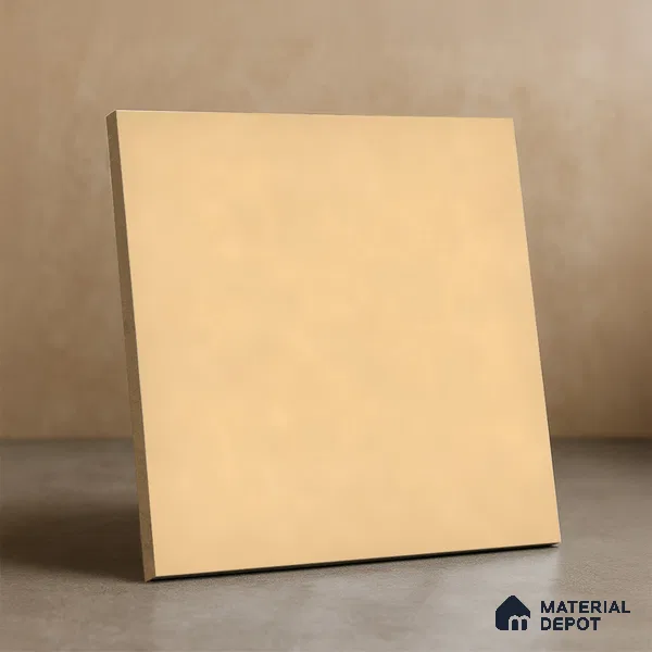 Subway Wall & Floor Tile TL 07615 R Coarse Yellow 8 inch x 8 inch Vitrified Matte Finish - 9 mm  | 2 mm Spacer is Mandatory | Please Expect a Slight Variation of Pattern
