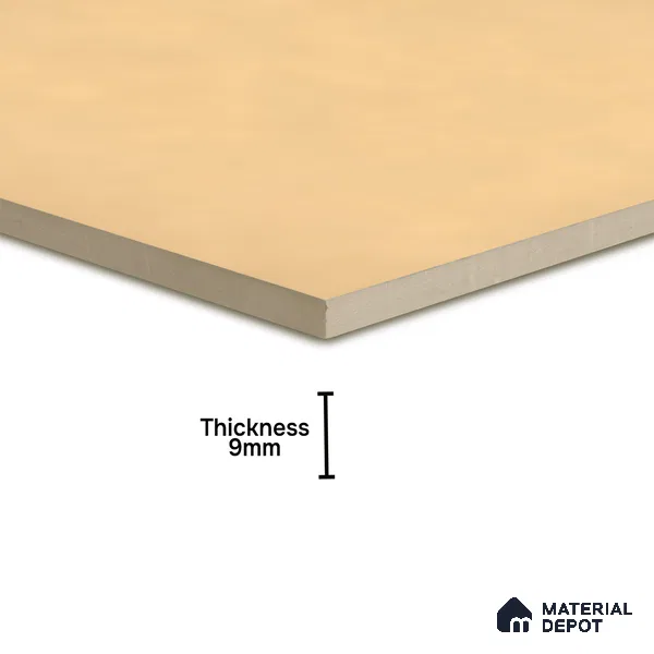 Subway Wall & Floor Tile TL 07615 R Coarse Yellow 8 inch x 8 inch Vitrified Matte Finish - 9 mm  | 2 mm Spacer is Mandatory | Please Expect a Slight Variation of Pattern