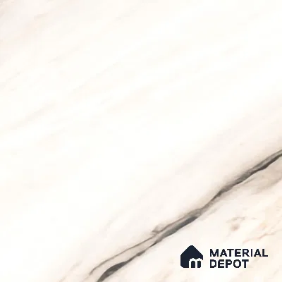 Marble Look Wall Tile TL 10049 Bianco Oro 8 ft x 4 ft Vitrified Glossy Finish - 9 mm | Random 3 | Adhesive and Spacers Must be Used During Installation
