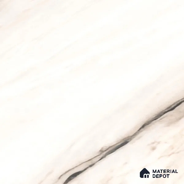 Marble Look Wall Tile TL 10049 Bianco Oro 8 ft x 4 ft Vitrified Glossy Finish - 9 mm | Random 3 | Adhesive and Spacers Must be Used During Installation