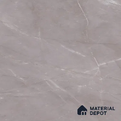 Marble Look Wall Tile TL 10052 Pulpis Grey 8 ft x 4 ft Vitrified Glossy Finish - 9 mm | Random 3 | Adhesive and Spacers Must be Used During Installation