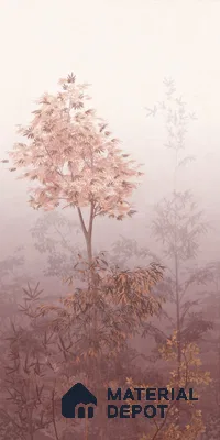 Floral Wall Tile TL 10051 B Fairy Art Decor B 8 ft x 4 ft Vitrified Matte Finish - 9 mm | Random 3 | Adhesive and Spacers Must be Used During Installation