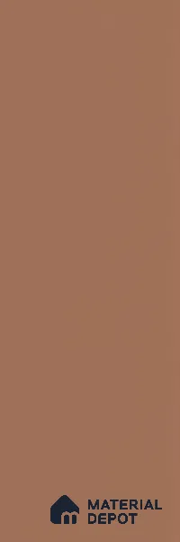 Subway Wall & Floor Tile TL 07668 B Plain Brown 8.8 Inch x 2.9 Inch Full Body Vitrified Matte Finish - 9 mm  | 2 mm Spacer is Mandatory (Sample)
