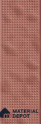 Subway  Tile TL 07668 C Retro Cranberry 8.8 Inch x 2.9 Inch Full Body Vitrified Matte Finish - 9 mm  | 2 mm Spacer is Mandatory