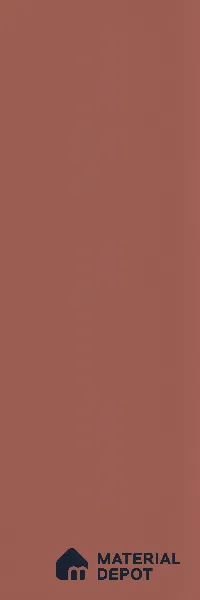 Subway Wall & Floor Tile TL 07668 D Plain Cranberry 8.8 Inch x 2.9 Inch Full Body Vitrified Matte Finish - 9 mm  | 2 mm Spacer is Mandatory (Sample)