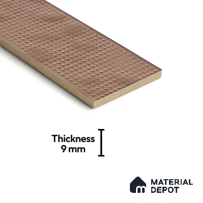 Subway  Tile TL 07668 E Retro Linen 8.8 Inch x 2.9 Inch Full Body Vitrified Matte Finish - 9 mm  | 2 mm Spacer is Mandatory