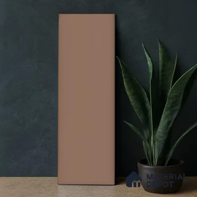 Subway Wall & Floor Tile TL 07668 F Plain Linen 8.8 Inch x 2.9 Inch Full Body Vitrified Matte Finish - 9 mm  | 2 mm Spacer is Mandatory