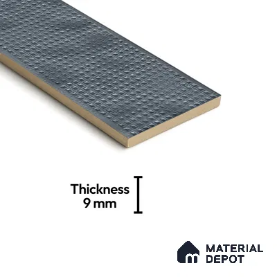 Subway  Tile TL 07668 K Retro Slate Blue 8.8 Inch x 2.9 Inch Full Body Vitrified Matte Finish - 9 mm  | 2 mm Spacer is Mandatory