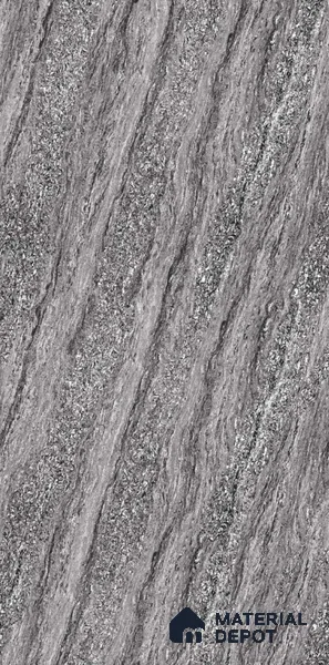 Marble Floor & Wall Tile TL 02195 B Alexa Grey 4 ft x 2 ft Glossy Finish Vitrified Tile - 9 mm