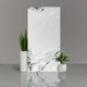 Marble Floor & Wall Tile TL 02195 A Tinct White 4 ft x 2 ft Glossy Finish Vitrified Tile - 9 mm (Random 5 )| Image 3