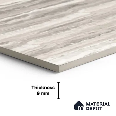 TL 04461 Tivoli Grey 1200 x 600 mm Digital Punch Matte Finish Vitrified Tile - 9 mm (Sample)