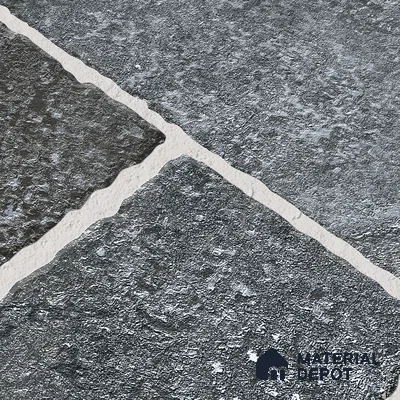 Parking Floor & Wall TL 00062 D Ash Grey 2 ft x 1 ft Matte Finish Stone Vitrified Tile - 12 mm | 32 Random Faces | Suitable For Heavy Duty Outdoor Areas