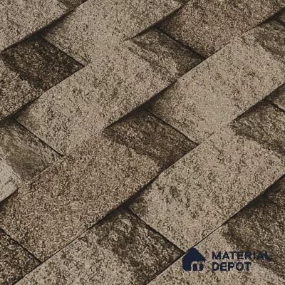 Stone Textured Wall Cladding Tile TL 00080 B Grey Ripple Block 2 ft x 1 ft Textured Finish Vitrified Tile - 9 mm | Suitable for Elevation & Exterior Walls