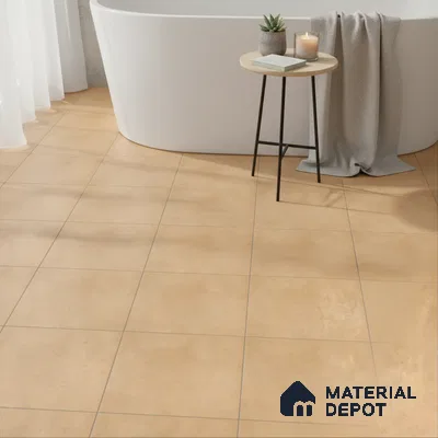 TL 00616 G Dark Brown 12 x 12 inch Matte Finish 3D High Definition Digital Ceramic Floor Tile - 6 mm