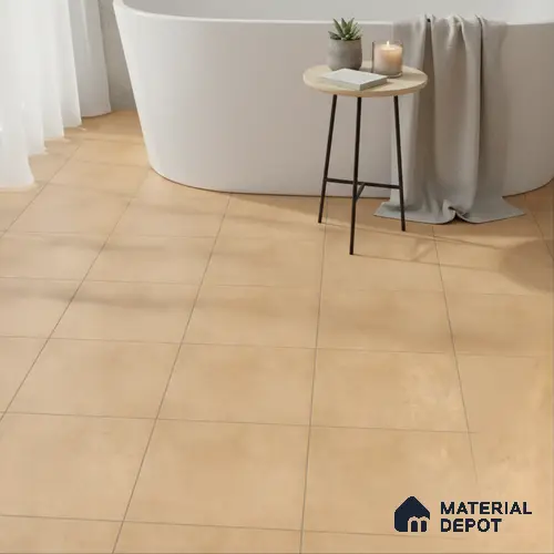 TL 00616 G Dark Brown 12 x 12 inch Matte Finish 3D High Definition Digital Ceramic Floor Tile - 6 mm