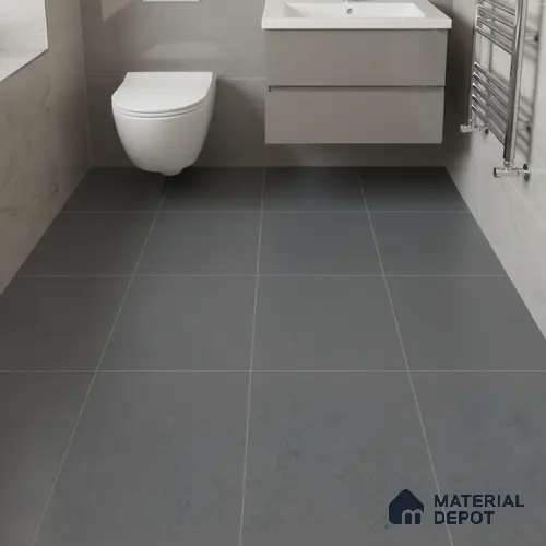 TL 00617 G Dark Slate Grey 12 x 12 inch Matte Finish Ceramic Wall Tile - 6 mm