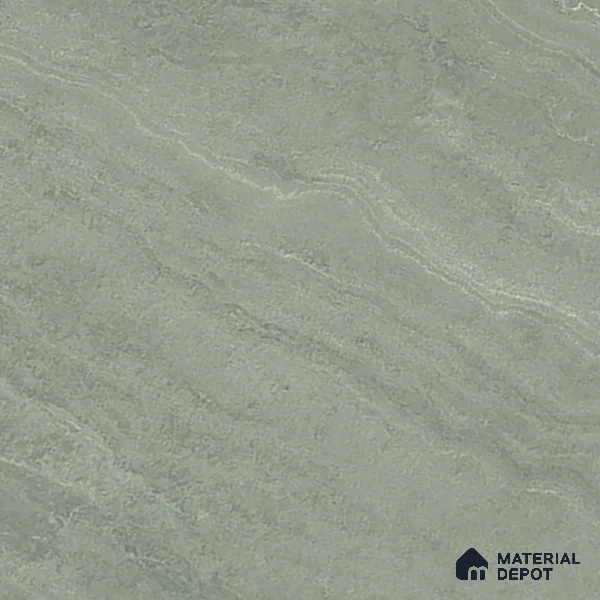 Marble Verde Wall & Floor Tile TL 00681 Sage Green 4 ft x 2 ft Matte Finish Full Body Vitrified Tile - 9 mm | Suitable For Living Room, Bedroom, Kitchen