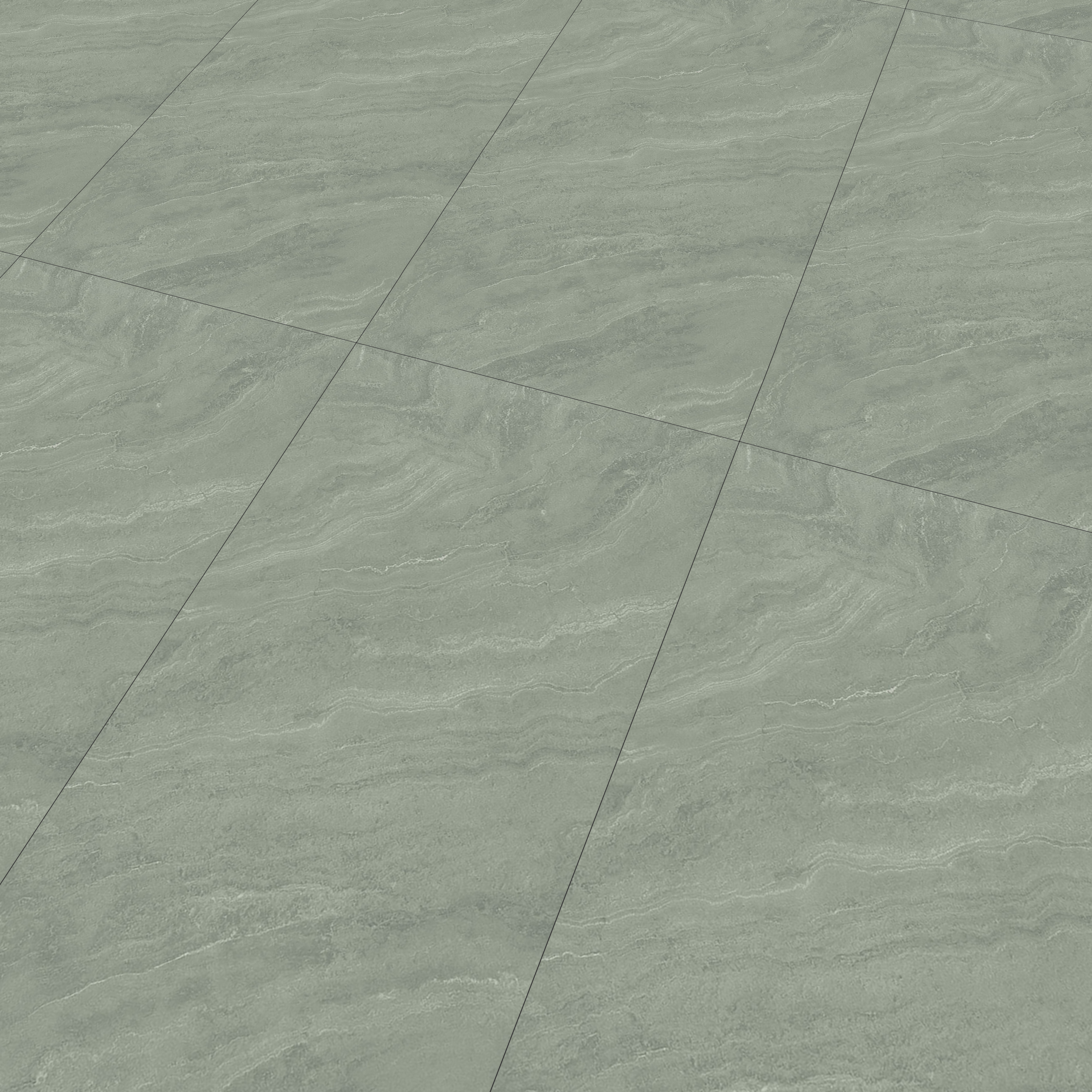 Marble Verde Wall & Floor Tile TL 00681 Sage Green 4 ft x 2 ft Matte Finish Full Body Vitrified Tile - 9 mm | Suitable For Living Room, Bedroom, Kitchen