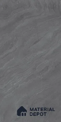 Marble Slate Wall & Floor Tile TL 00748 Slate Grey 4 ft x 2 ft Matte Finish Full Body Vitrified Tile - 9 mm | Suitable For Living Room, Bedroom, Kitchen