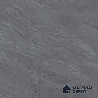 Marble Slate Wall & Floor Tile TL 00748 Slate Grey 4 ft x 2 ft Matte Finish Full Body Vitrified Tile - 9 mm | Suitable For Living Room, Bedroom, Kitchen