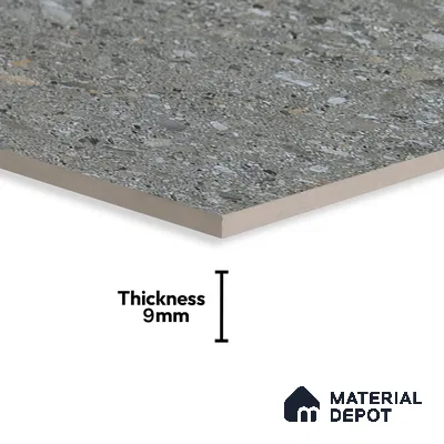 Stone Floor & Wall Tile | TL 00759 Norr Dolphin 4 ft x 2 ft Matte Finish Full Body Vitrified Tile - 9 mm | Suitable For Living Room, Bedroom, Bathroom