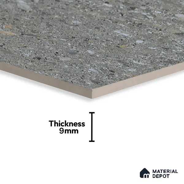 Stone Floor & Wall Tile | TL 00759 Norr Dolphin 4 ft x 2 ft Matte Finish Full Body Vitrified Tile - 9 mm | Suitable For Living Room, Bedroom, Bathroom