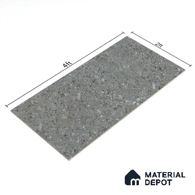 Stone Floor & Wall Tile | TL 00759 Norr Dolphin 4 ft x 2 ft Matte Finish Full Body Vitrified Tile - 9 mm | Suitable For Living Room, Bedroom, Bathroom