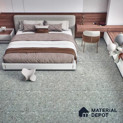 Stone Floor & Wall Tile | TL 00759 Norr Dolphin 4 ft x 2 ft Matte Finish Full Body Vitrified Tile - 9 mm | Suitable For Living Room, Bedroom, Bathroom