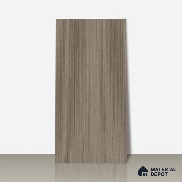 Stone Floor & Wall Tile | TL 00761 Mushroom Linia 4 ft x 2 ft Punch Matte Finish Full Body Vitrified Tile - 9 mm | Suitable For Living Room, Bedroom, Bathroom