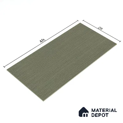 Stone Floor & Wall Tile | TL 00761 Mushroom Linia 4 ft x 2 ft Punch Matte Finish Full Body Vitrified Tile - 9 mm | Suitable For Living Room, Bedroom, Bathroom