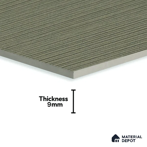 Stone Floor & Wall Tile | TL 00761 Mushroom Linia 4 ft x 2 ft Punch Matte Finish Full Body Vitrified Tile - 9 mm | Suitable For Living Room, Bedroom, Bathroom