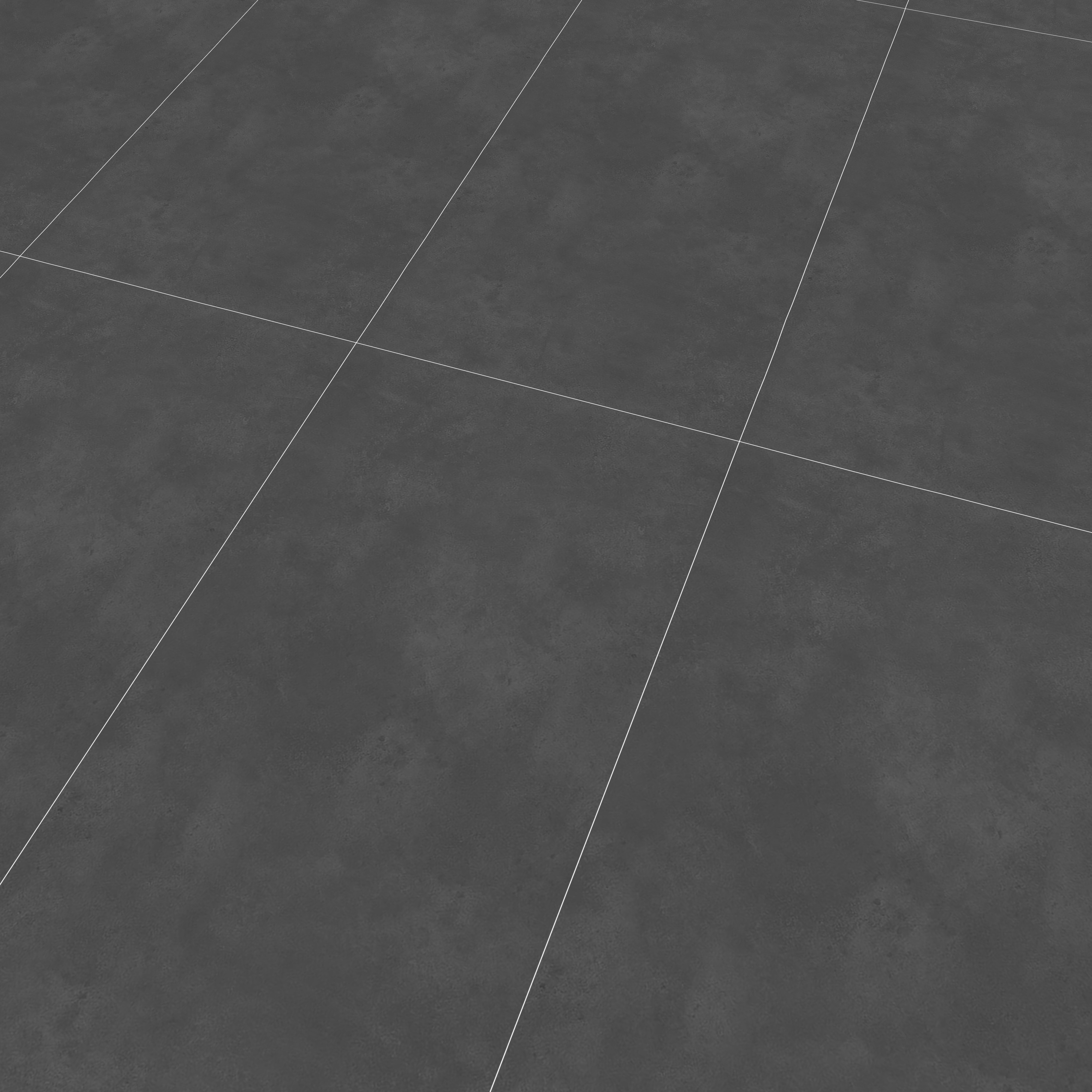 Cement Floor & Wall Tile | TL 00771 Raw Slate Grey 4 ft x 2 ft Matte Finish Full Body Vitrified Tile - 9 mm | Suitable For Living Room, Bedroom, Bathroom