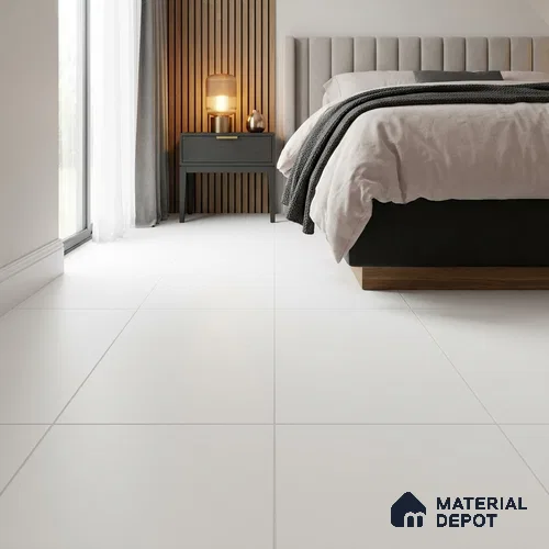 Marble Floor & Wall Tile | TL 00678 Coal Black 4 ft x 2 ft Matte Finish Full Body Vitrified Tile - 9 mm | Suitable For Living Room, Bedroom, Dining Area | Image 08