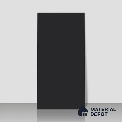 Stone Floor & Wall Tile | TL 00776 Charcoal Black 4 ft x 2 ft Matte Finish Full Body Vitrified Tile - 9 mm | Suitable For Living Room, Bedroom, Bathroom