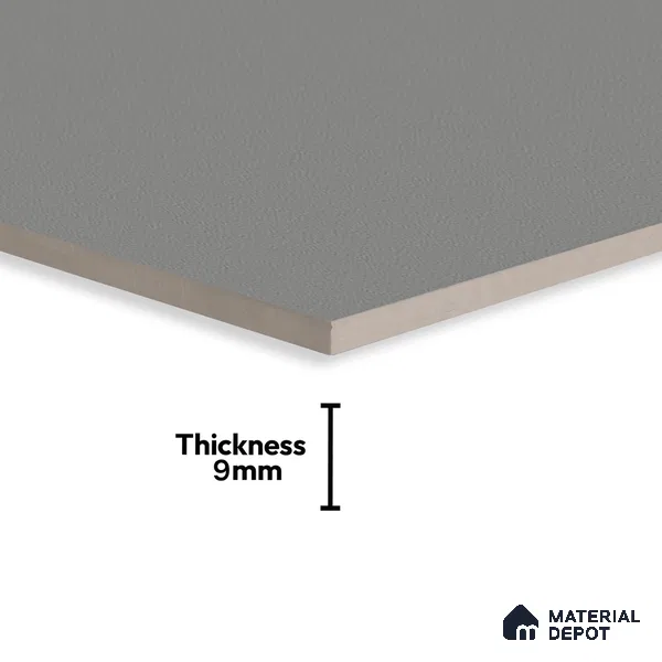 Stone Floor & Wall Tile | TL 00782 Slate Grey 4 ft x 2 ft Matte Finish Full Body Vitrified Tile - 9 mm | Suitable For Living Room, Bedroom, Bathroom