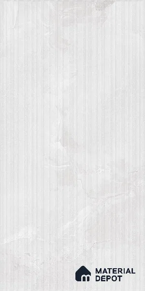 TL 00788 Rossato Bianco Decor 1200x600 mm Random Face Punch Matte Finish Vitrified Wall & Floor Tile - 9 mm