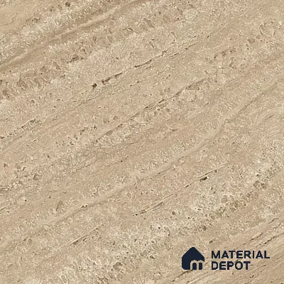 Stone Floor & Wall Tile | TL 00805 Neo Travertino Beige 4 ft x 2 ft Matte Finish Vitrified Tile | Suitable For Living Room, Bedroom, Bathroom
