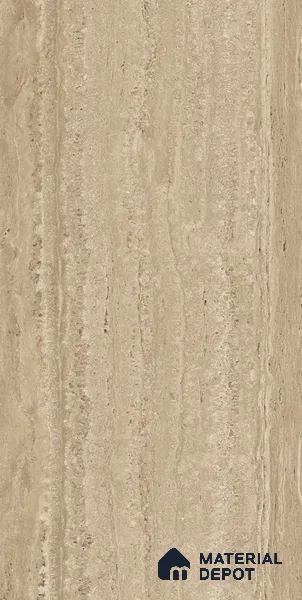 Stone Floor & Wall Tile | TL 00805 Neo Travertino Beige 4 ft x 2 ft Matte Finish Vitrified Tile | Suitable For Living Room, Bedroom, Bathroom