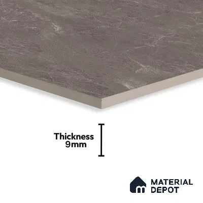 Marble Fior di Bosco Wall & Floor Tile TL 00814 Mocha Brown 4 ft x 2 ft Matte Finish Vitrified Tile - 9 mm | Random Designs | Suitable For Living Room, Bedroom, Kitchen