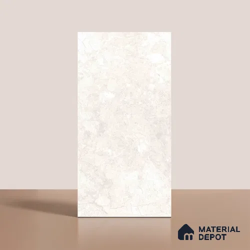 Marble Tundra Grey Wall & Floor Tile TL 00818 Light Grey 4 ft x 2 ft Matte Finish Vitrified Tile - 9 mm | Random Designs | Suitable For Living Room, Bedroom, Kitchen