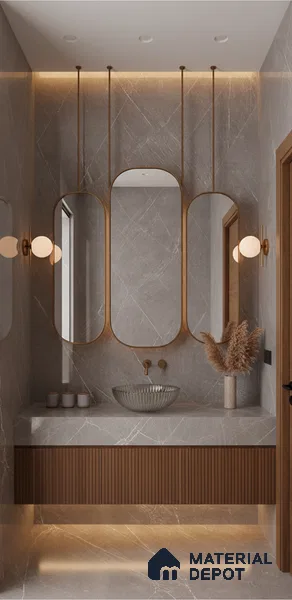TL 00821 Nexo Grey 1200x600 mm Glossy Finish Vitrified Wall & Floor Tile - 9 mm (Sample)