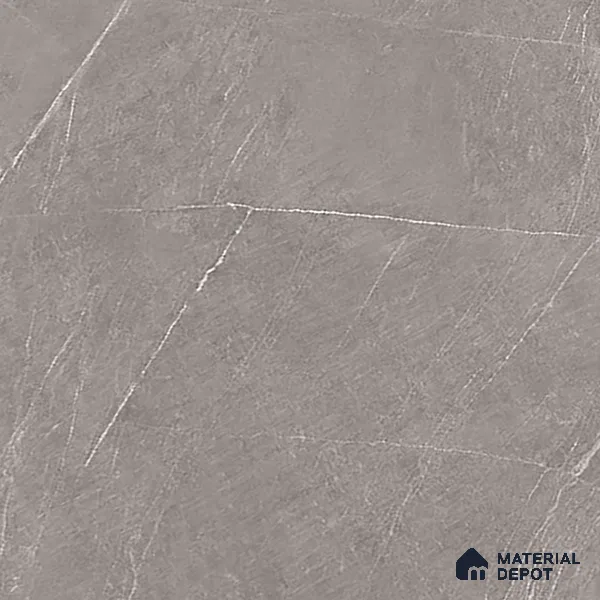Marble Tundra Grey Wall & Floor Tile TL 00821 Stone Grey 4 ft x 2 ft Glossy Finish Vitrified Tile - 9 mm | Suitable For Living Room, Bedroom, Dining