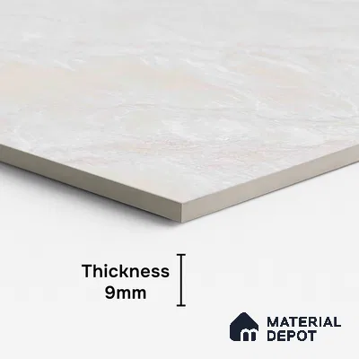 Marble Wall & Floor Tile TL 00823 4 ft x 2 ft Matte Finish Vitrified Tile - 9 mm | Random Designs | Suitable For Living Room, Bedroom, Kitchen