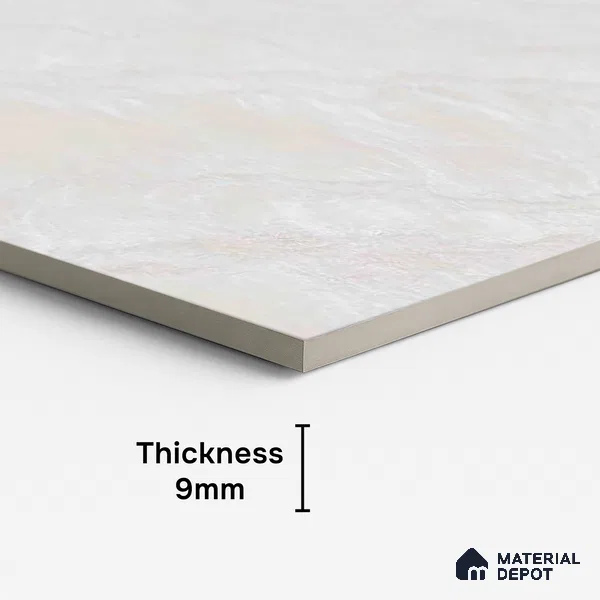 Marble Wall & Floor Tile TL 00823 4 ft x 2 ft Matte Finish Vitrified Tile - 9 mm | Random Designs | Suitable For Living Room, Bedroom, Kitchen