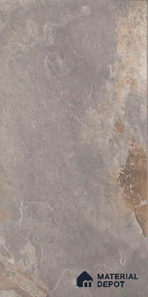 Stone Wall & Floor Tile TL 00832 B Grey 4 ft x 2 ft Matte Finish Vitrified Tile - 9 mm | Random Designs | Suitable for Living Room, Dining, Feature / Accent Walls
