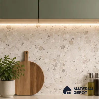 TL 00836 Lavish Ceramics Merkland Bianco Double Carving 1200 x 600 mm Matte Finish Tile | Random Designs