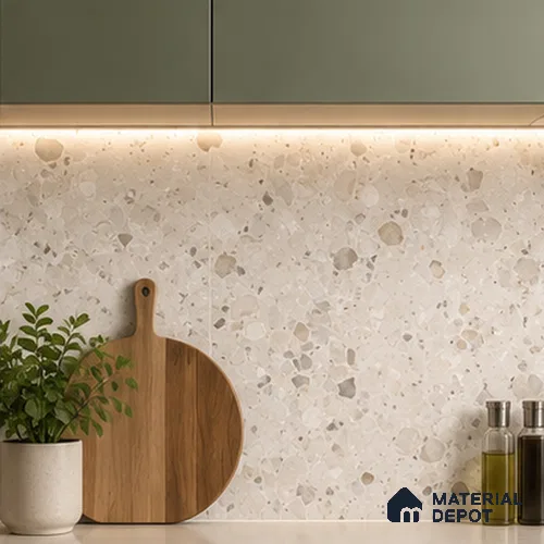 TL 00836 Lavish Ceramics Merkland Bianco Double Carving 1200 x 600 mm Matte Finish Tile | Random Designs
