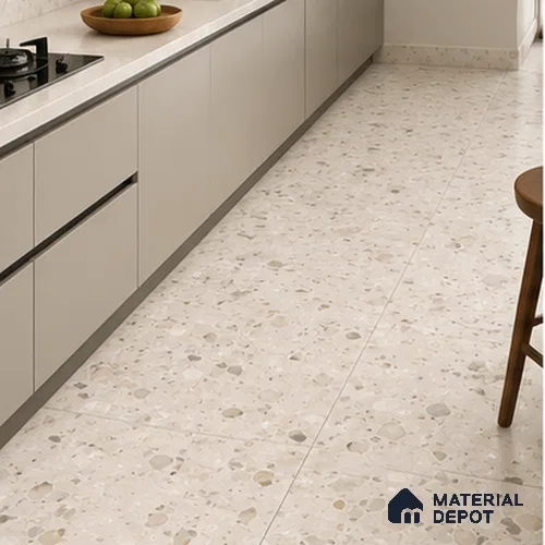 TL 00836 Lavish Ceramics Merkland Bianco Double Carving 1200 x 600 mm Matte Finish Tile | Random Designs